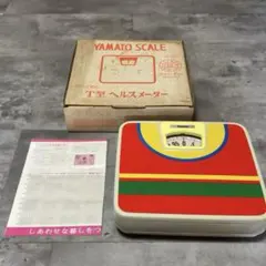 クロネコヤマトの色 体重計 昭和 レトロ 当時物 電池不要 Yamato クロネコヤマトの色 体重計 昭和 レトロ 当時物 電池不要 Yamato