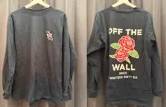人気 バンズ VANS 薔薇 ロンT L スケーター OFF THE WALLのサムネイル