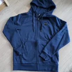 Under Armour ネイビー フルジップパーカー M
