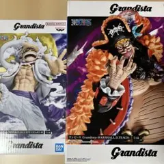 ワンピース Grandista フィギュア モンキー・D・ルフィ ニカ 黒ひげ