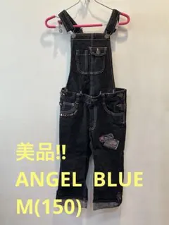 【美品❣️ANGEL  BLUE☆エンジェルブルー☆2WAYデニムサロペット☆M】