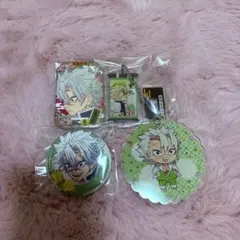 鬼滅の刃　缶バッジ　アクキー　不死川実弥