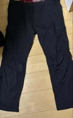 メンズWrangler ブラック ワークパンツ 44/30大きなサイズ