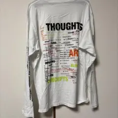 uniform experiment 長袖ロンT ホワイト