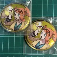 ポケモン 缶バッジ ソニア&ワンパチ ガラル ポケモンセンター 缶バッチ ソニア ワンパチ - メルカリ