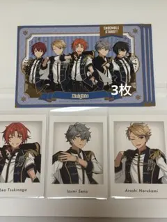 Knights 特典　ぱしゃっつ　箔押しポストカード3枚