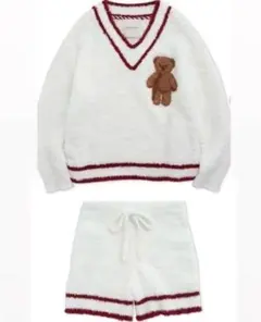 gelato pique さがらベア プルオーバー ショートパンツ セット