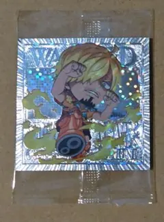 ワンピース ウエハース カード 開封後即スリーブ品 サンジ セット