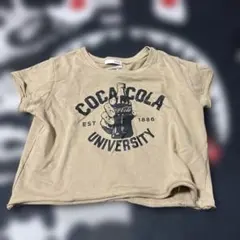 GYDA コカコーラ コラボ Tシャツ ベージュ