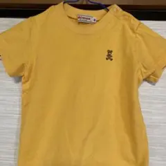 ミキハウス Tシャツ オレンジ系 90