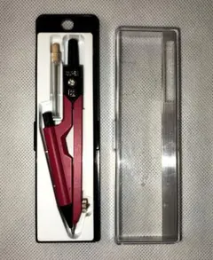 SUPER COMPASS コンパス ノック503 製図用 レッド