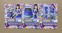 アイカツカード CPロマンティックパープルコーデ　紫吹蘭