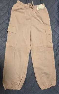 ユニクロ UNIQLO スウェット カーゴパンツ ピンク Sサイズ