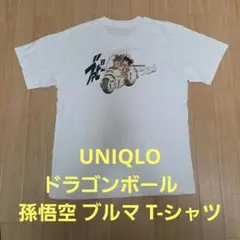 UNIQLO ドラゴンボール 孫悟空 ブルマ UT ホワイト サイズ M
