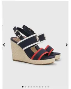 TOMMY HILFIGER 厚底ウェッジサンダル 36のサムネイル