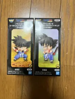 ドラゴンボール ワールドコレクタブルフィギュア 少年期 孫悟空 2種のサムネイル