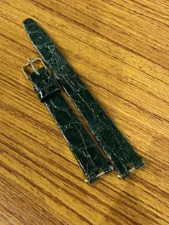 クリスチャンディオール　レディース　革ベルト　グリーン　約12mm