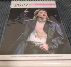 JIMIN 2027-2028 卓上カレンダー ステッカー付