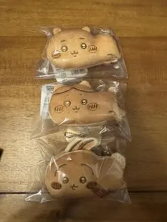 ちいかわ焼き　マスコット　3点まとめ売り ちいかわ　ハチワレ　うさぎ