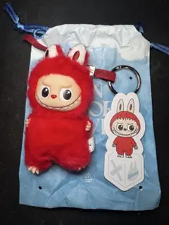 ラブブTHE MONSTER PIN FOR LOVE イニシャルX