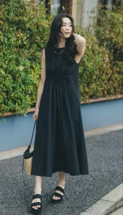 ✴︎muu様専用 julynine FRONT GATHER DRESS Mサイズ - メルカリ