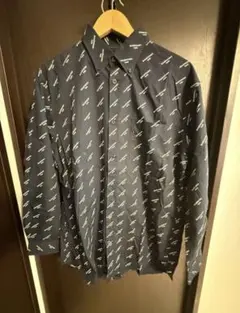 BALENCIAGA 長袖シャツ ネイビー　サイズ40のサムネイル