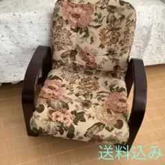 ♡座椅子♡肘置きしっかり座椅子♡立ち上がり楽♪こたつとの相性抜群♪のサムネイル