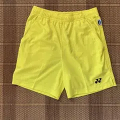 YONEXハーフパンツ　ベリークール　レディース S イエロー