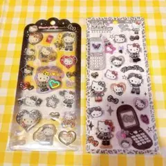 サンリオ 正規品 平成はっぴーフォン ハローキティ ドロップジェリーシール 2種