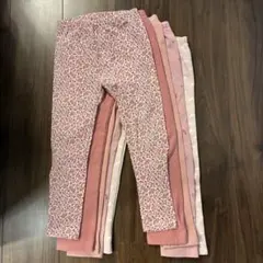 ユニクロ レギンス長ズボン 110cm ※中古5枚セット