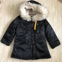 韓国子供服 flo ファー 中綿 コート アウター 120