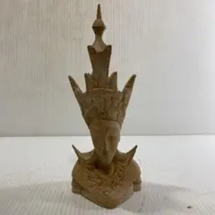 木製 彫刻 海外お土産 魔除け 神様 縁起物 オブジェ 置物 インテリア