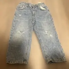 ZARAキッズ　92サイズ　ダメージデニム