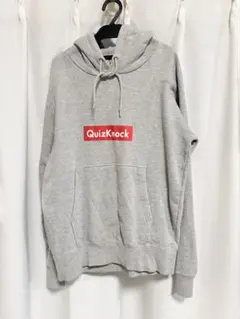 QuizKnock 公式 パーカー グレー Mサイズ