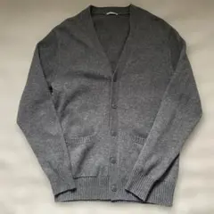 GU ラムブレンドVネックカーディガン
