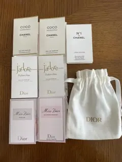 ディオール　シャネル　フレグランス　香水　サンプルまとめ売り