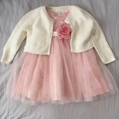 ベビー　結婚式　ドレス　80cm