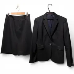 ORIHICA オリヒカ ストライプスカートスーツ 紺 サイズ違い　11号☀︎9号