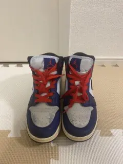 ナイキ エアジョーダン ハイカットスニーカーサイズ25センチ　青/白