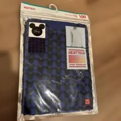 UNIQLO HEATTECH アンダーシャツ 100cm ミッキー ブルー