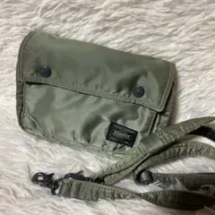 廃盤　POTER タンカー　3way ショルダーウォレットバッグ セージグリーン