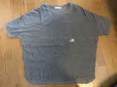 RODEOCROWNS グレー 半袖 バックロゴ Tシャツ