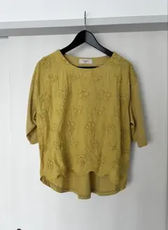 長袖 マスタード