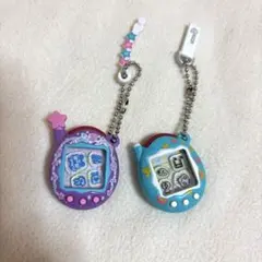 たまごっち　シャカシャカチャームコレクション2 めめっち　ウラまめっち