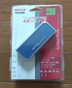 BUFFALO USB 2.0対応 4ポートハブ