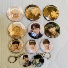 &TEAM HARUA ハルア 缶バッジ　キーホルダーまとめ売り