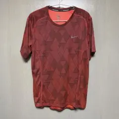 NIKE ランニング 半袖Tシャツ オレンジ　XLのサムネイル