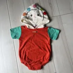 いないいないばぁ ぽぅぽ　なりきり ロンパース 70 - 80
