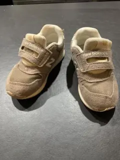 new balance スニーカー グレー ベルクロ