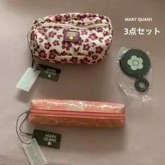 MARY QUANT ポーチ ペンケース ミラー 3点セットのサムネイル